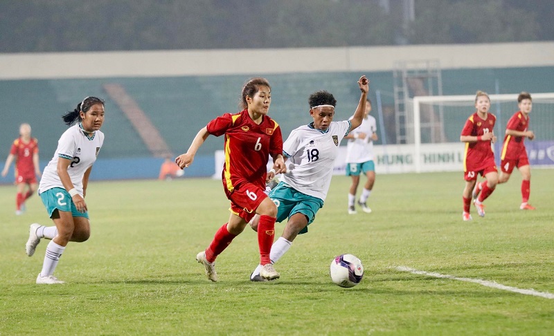 U20 nữ Việt Nam đã có khởi đầu tốt ở vòng loại U20 nữ châu Á 2024: thắng đậm Indonesia